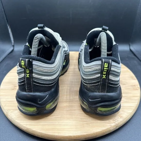 Nike Air Max 97 Men Size 7 Shoes Black Yellow Sneakers DX4235-001