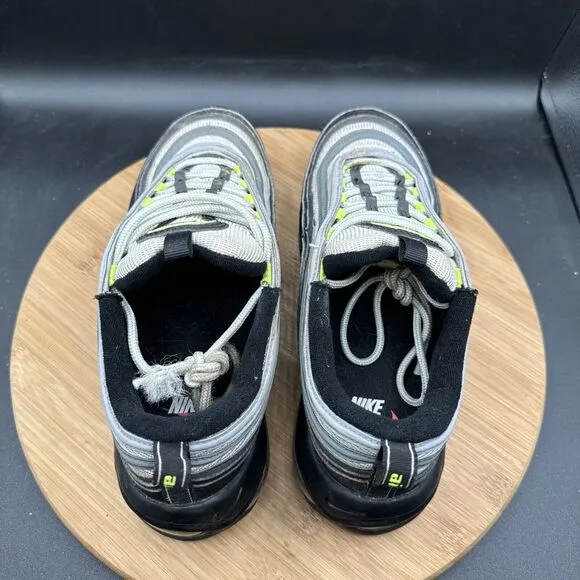 Nike Air Max 97 Men Size 7 Shoes Black Yellow Sneakers DX4235-001