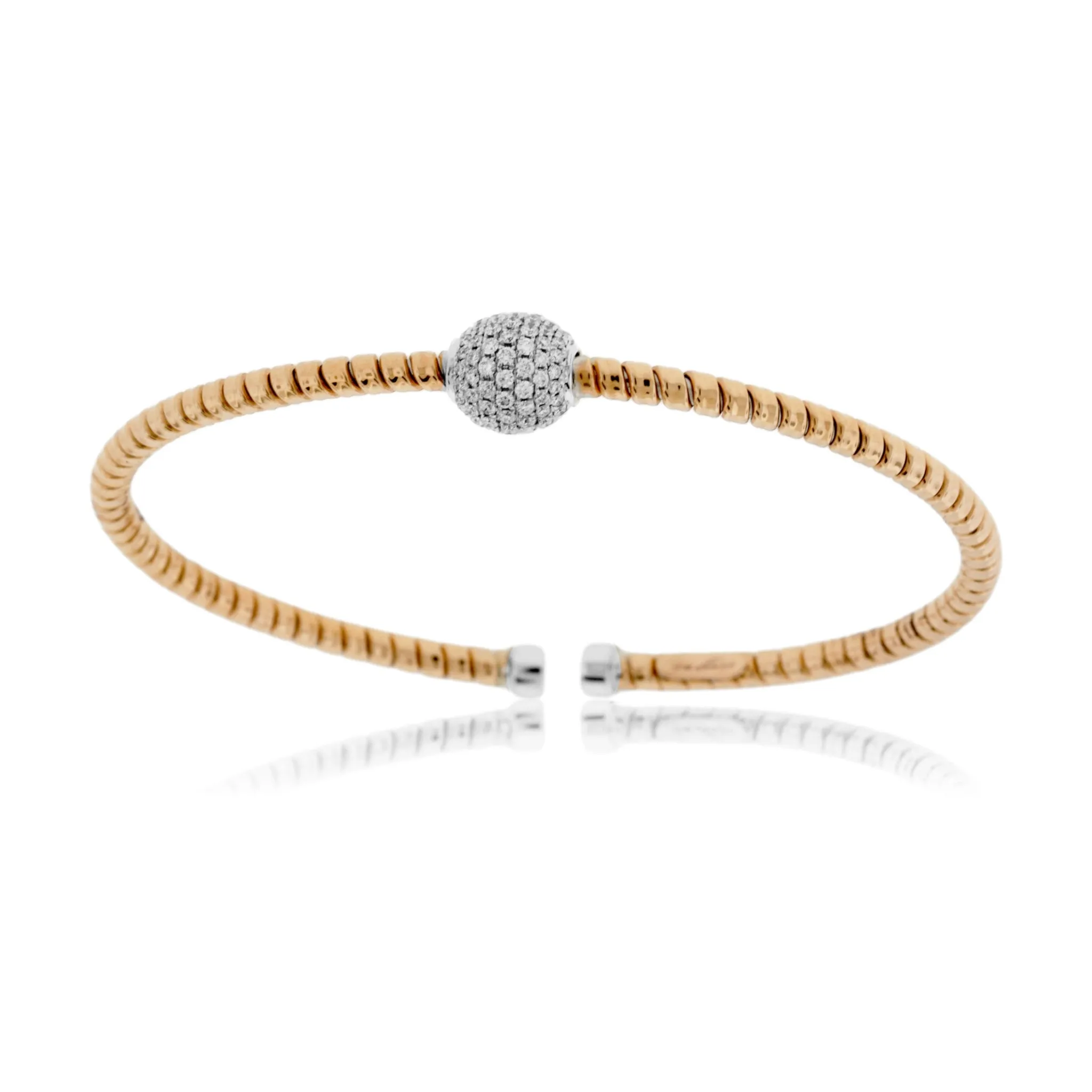 Open Back Flexing Diamond Bracelet