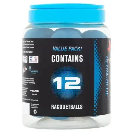 Penn Ultra-Blue Racquetballs | Handballs Giant Can