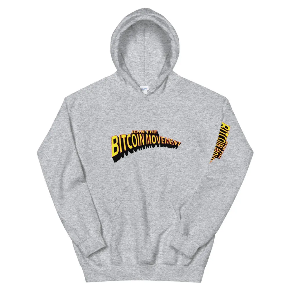 "Bitcoin Comic" Mens Hoodie