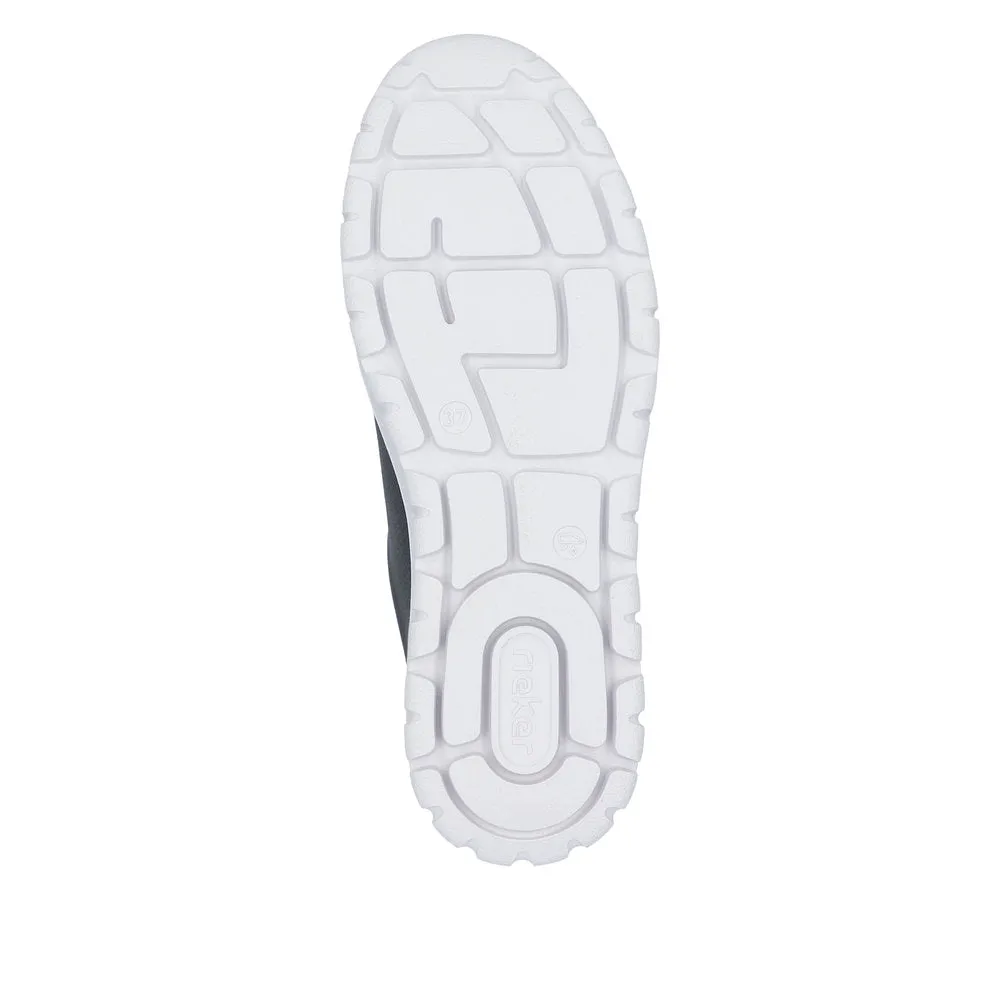 Rieker - N1313-14 - Pazifik/Silber - Shoes