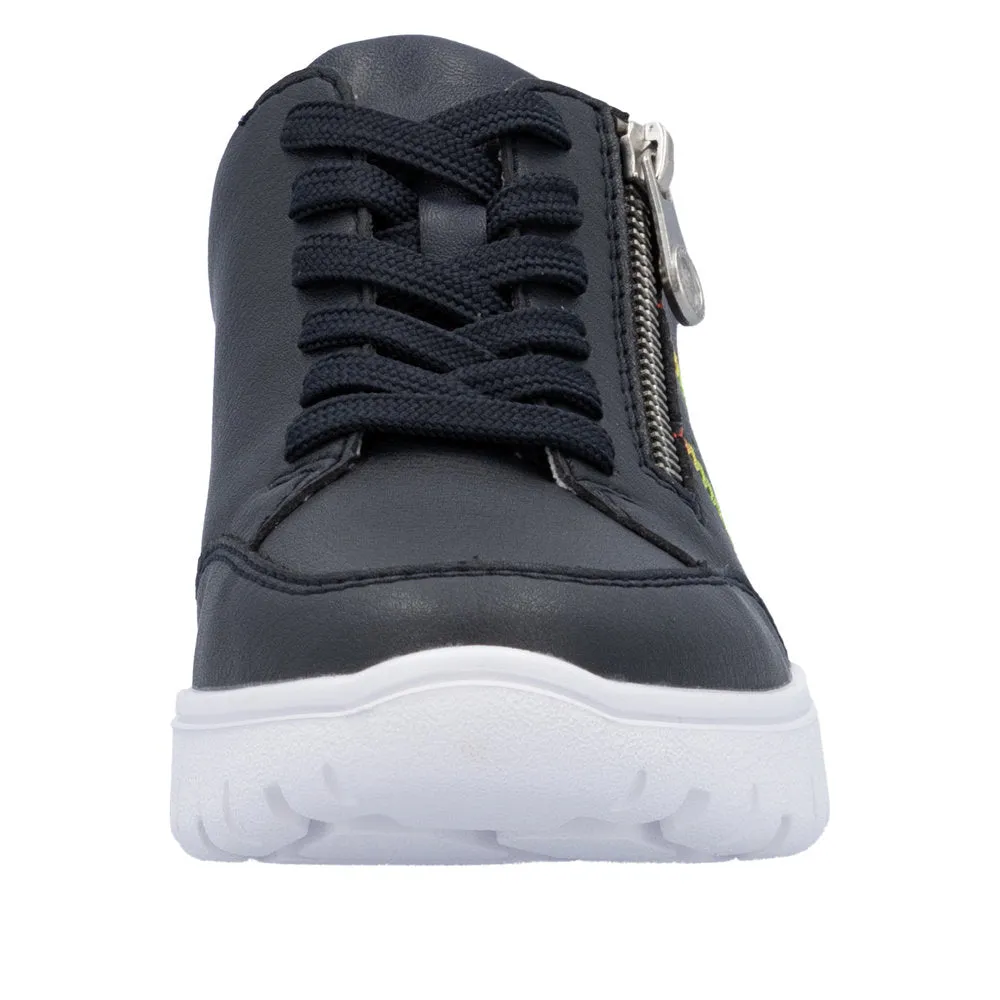 Rieker - N1313-14 - Pazifik/Silber - Shoes