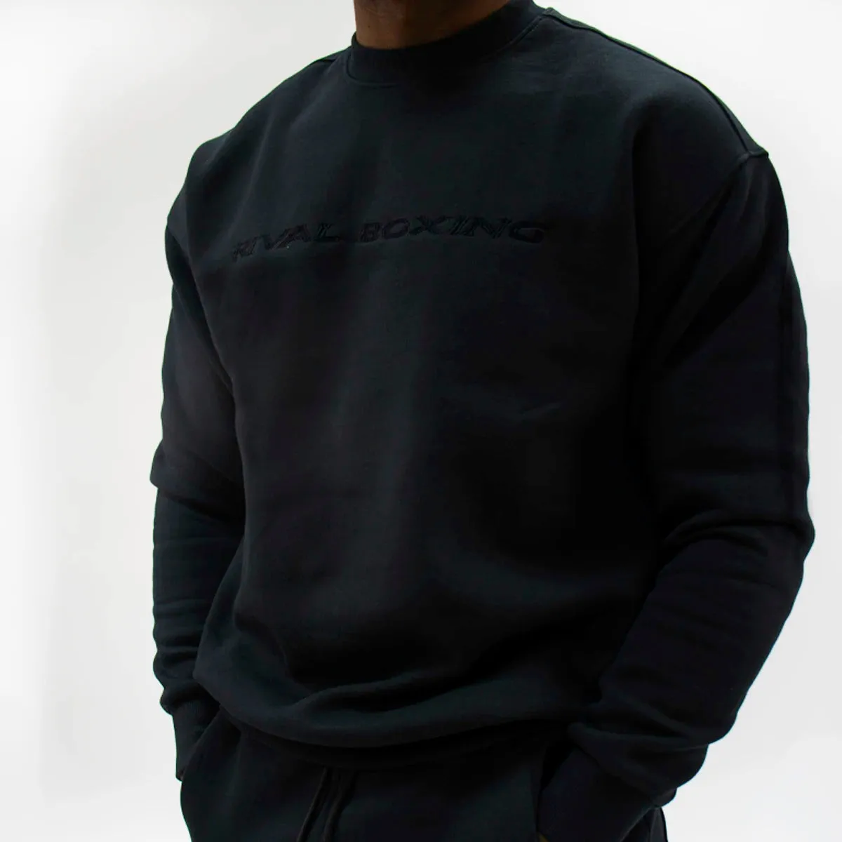 Rival Fleece Oversized Crewneck Sweater