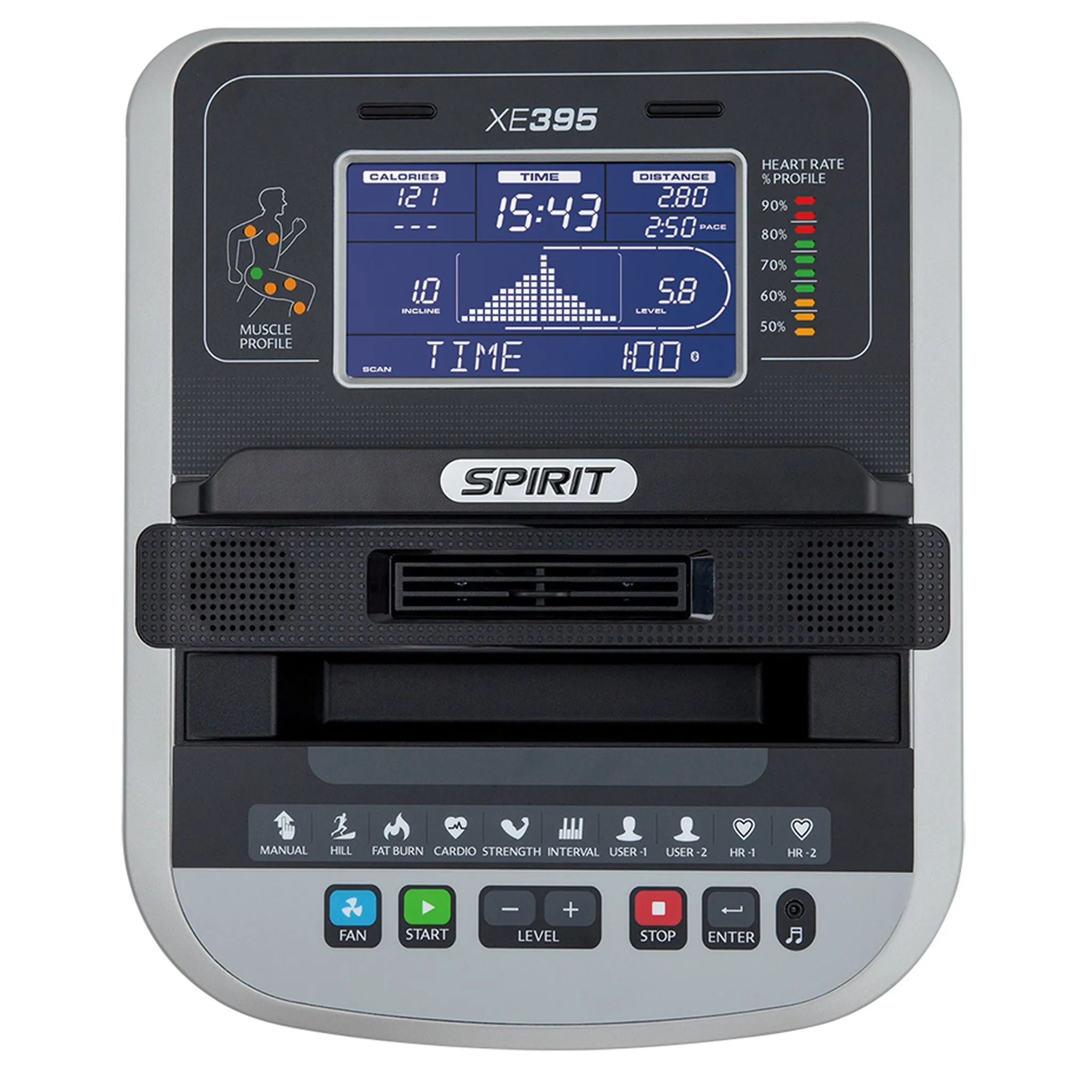 Spirit XE395 Elliptical