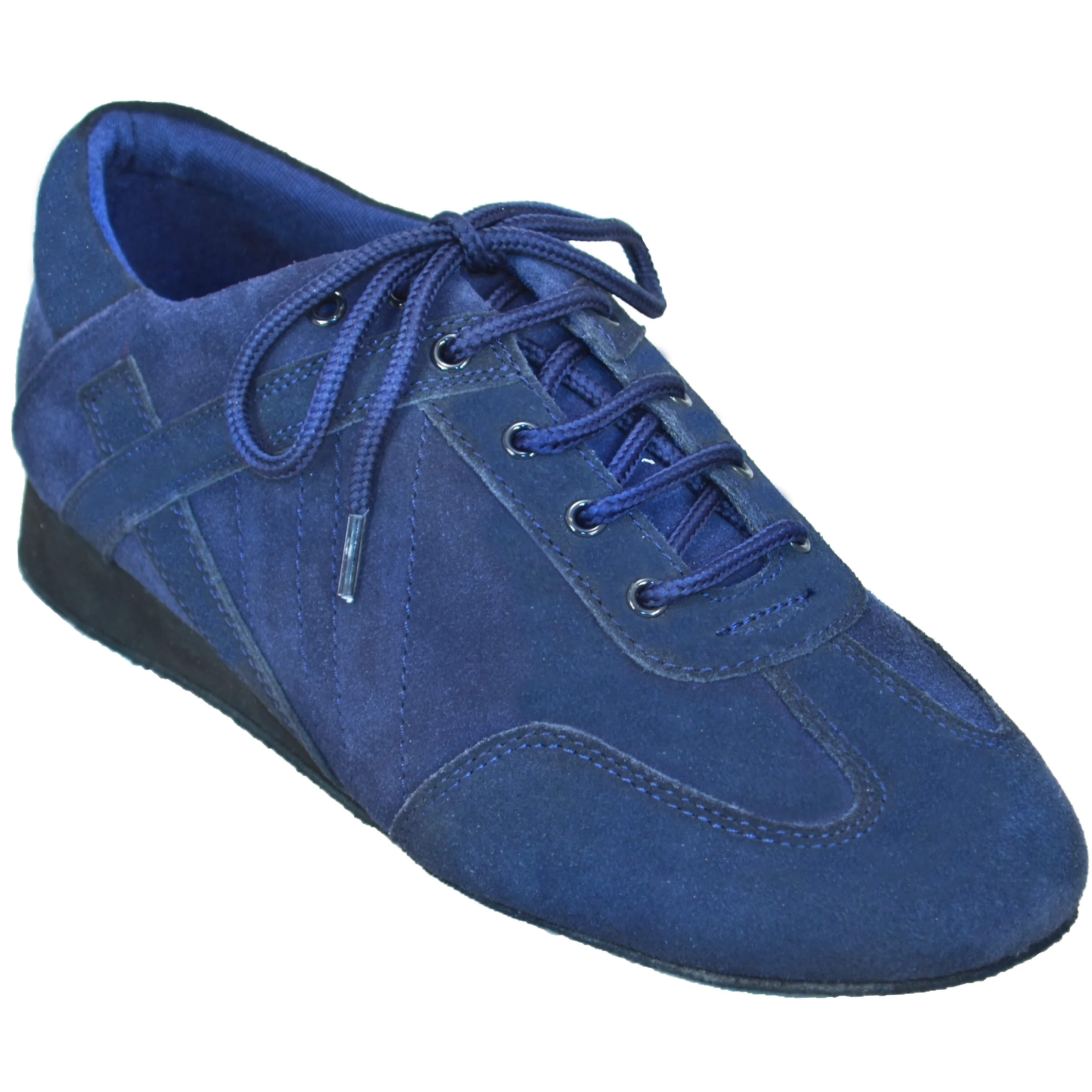 Ultimate Hybrid Dance Shoe (Unisex) - Dark Blue Suede