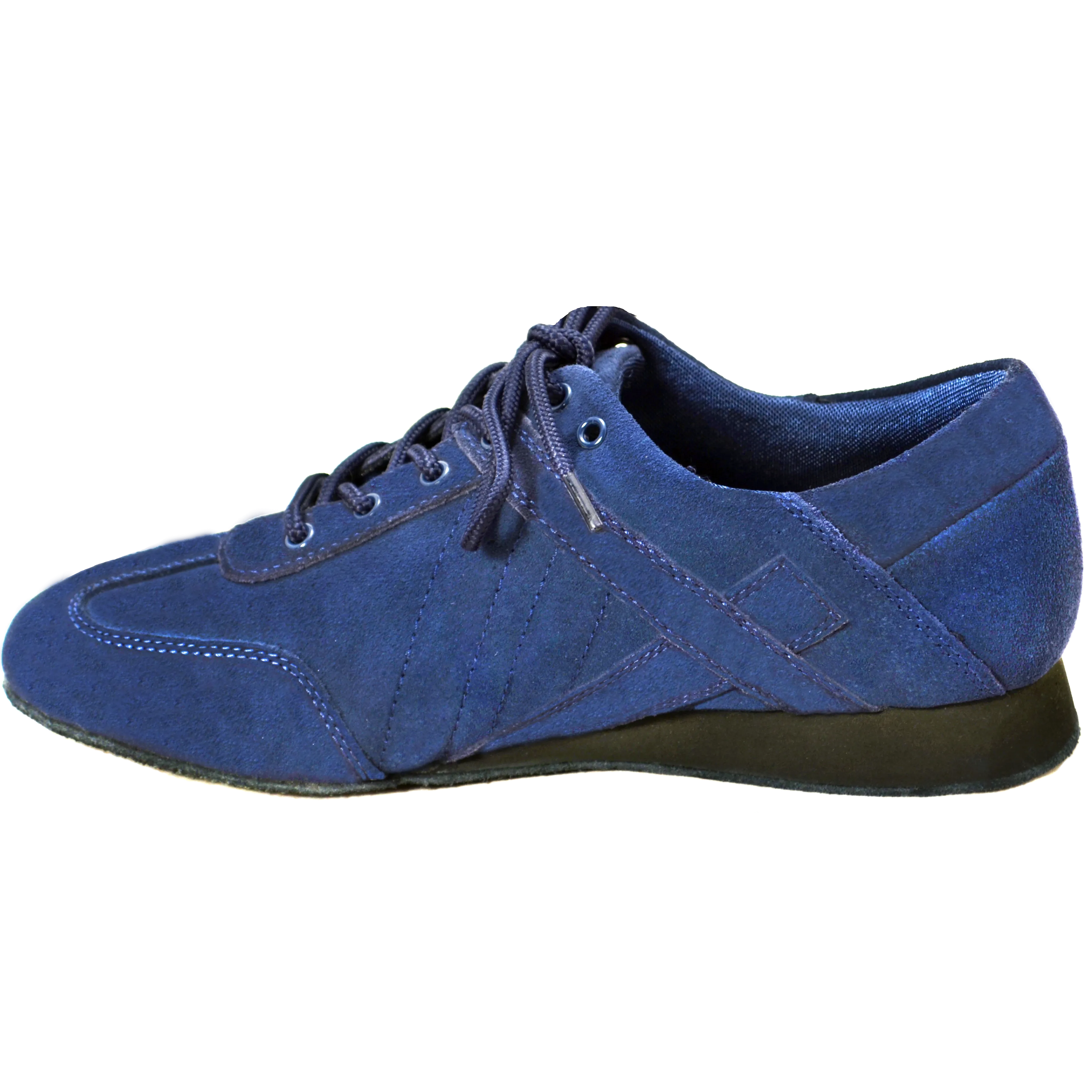 Ultimate Hybrid Dance Shoe (Unisex) - Dark Blue Suede