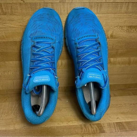 Under Armour Hovr Machina mens size 8.5 Running Shoes Sneakers bluetooth blue