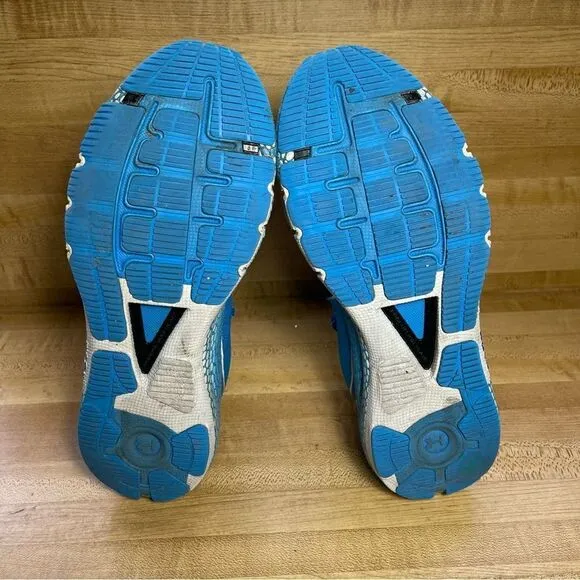 Under Armour Hovr Machina mens size 8.5 Running Shoes Sneakers bluetooth blue