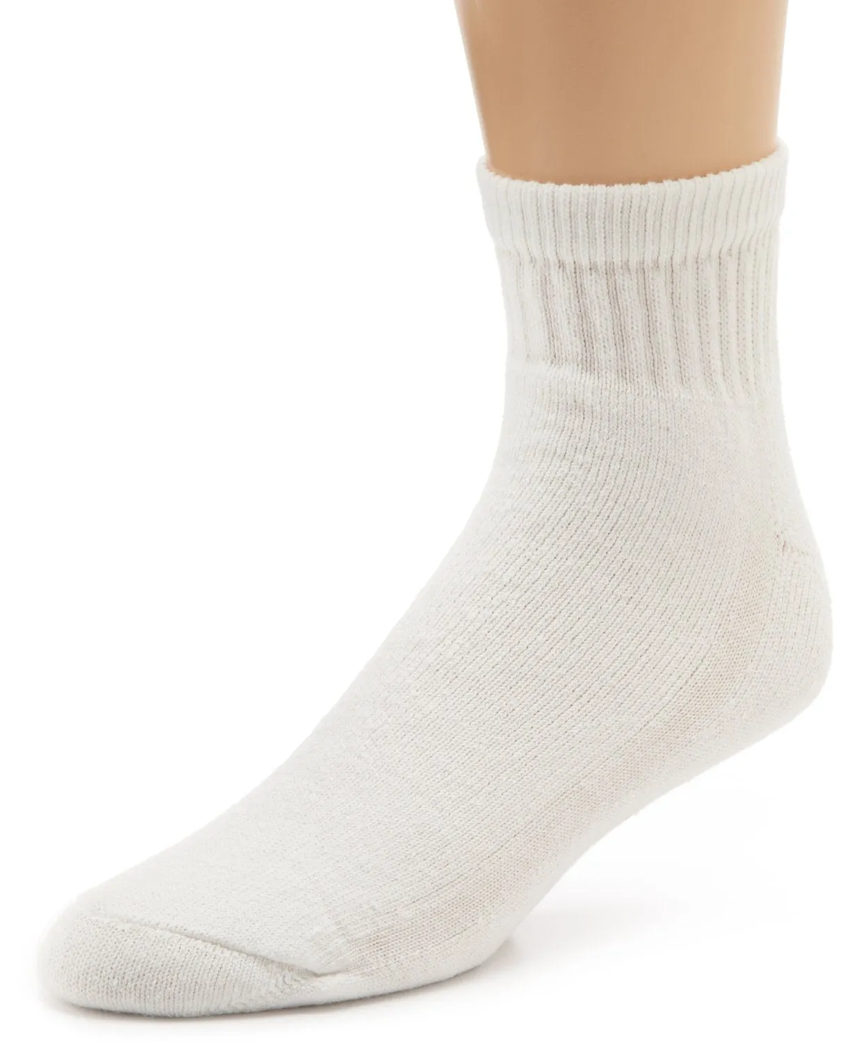 Wigwam Unisex S1168 Cotton 1/4 Crew Sports Socks