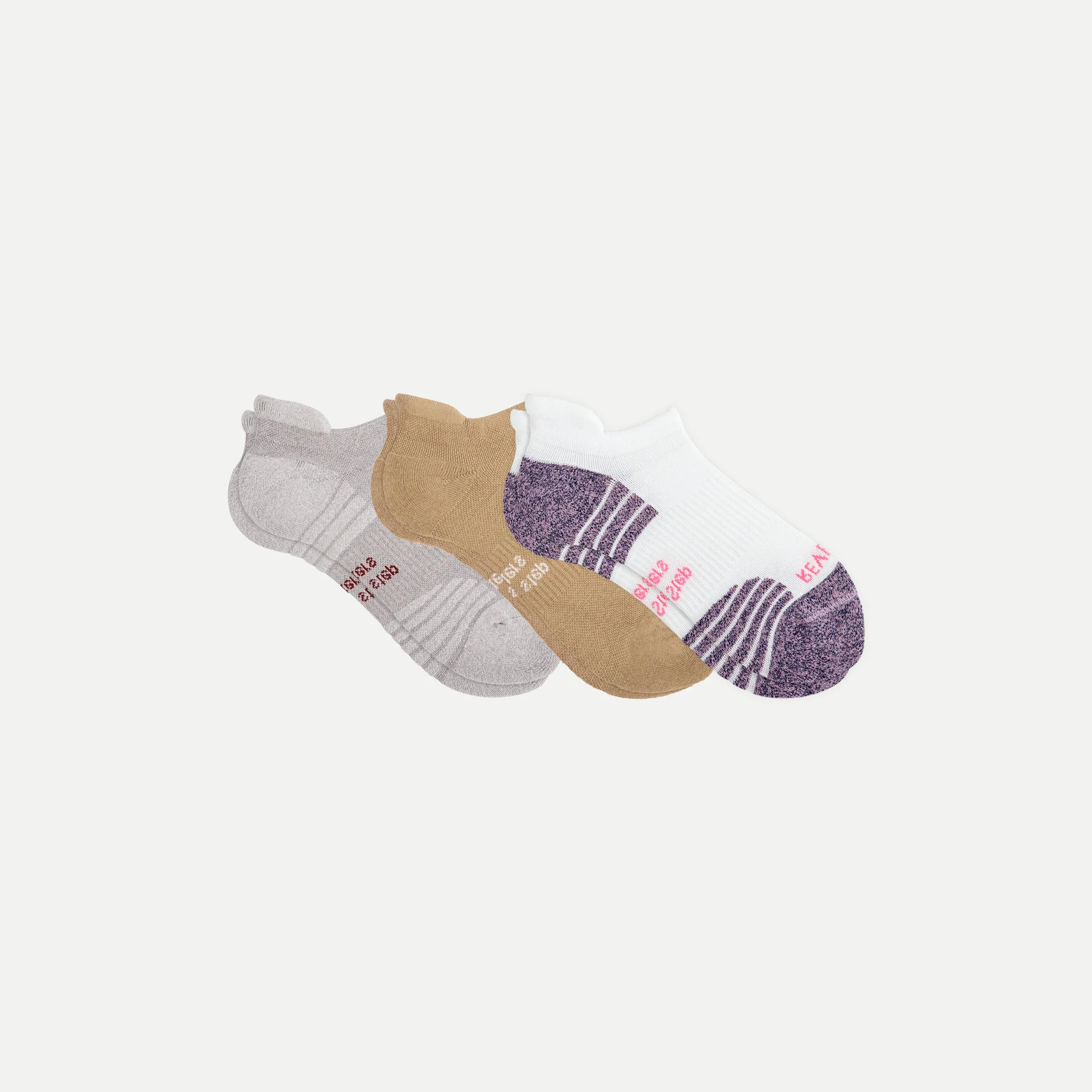 Women's Ankle Essentials: 3-Pack Mid-Weight Comfort Socks
