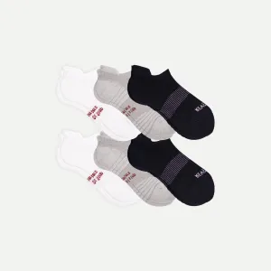 Women's Ankle Essentials: 6-Pack Mid-Weight Comfort