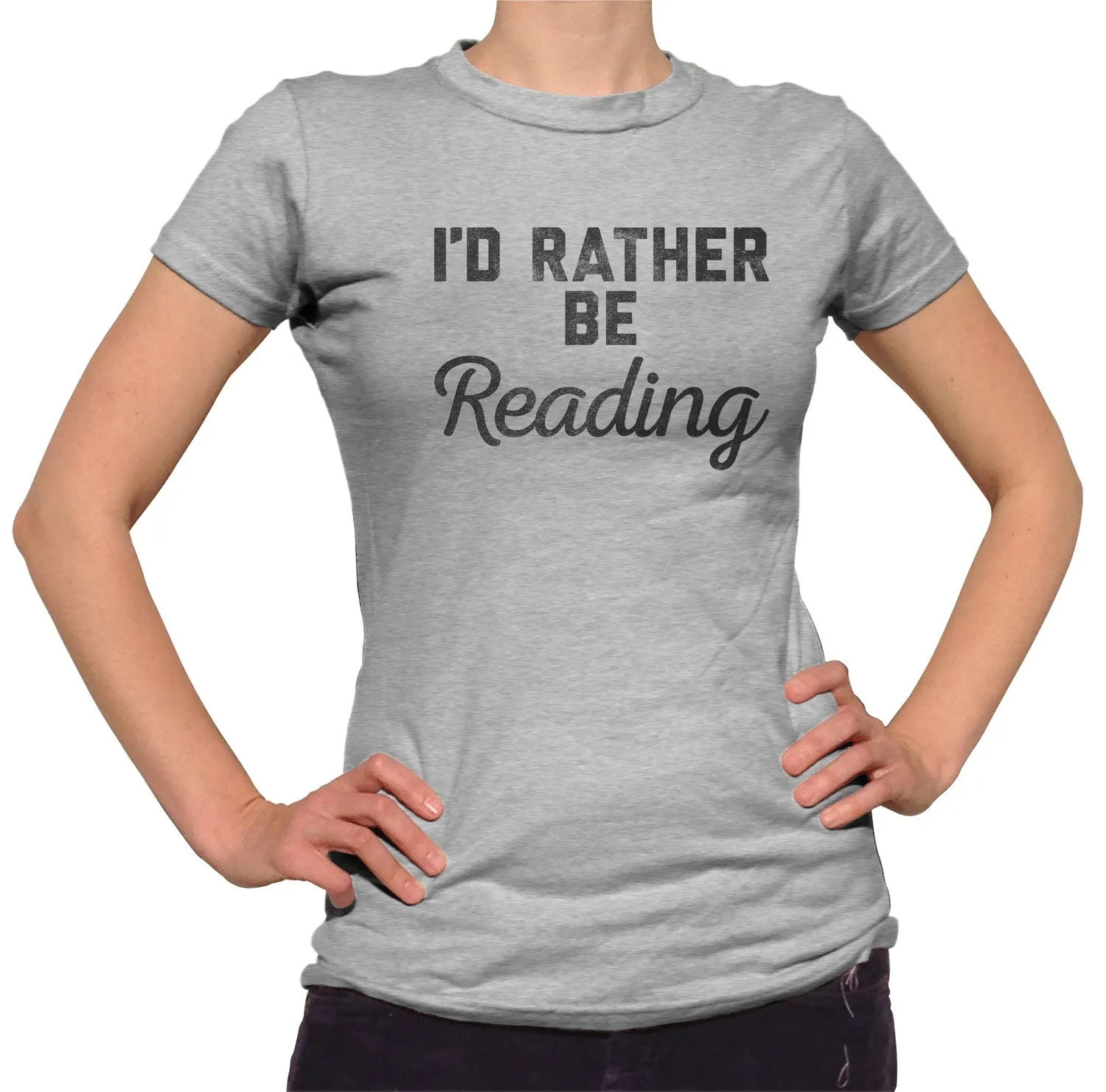 Women's I'd Rather Be Reading T-Shirt